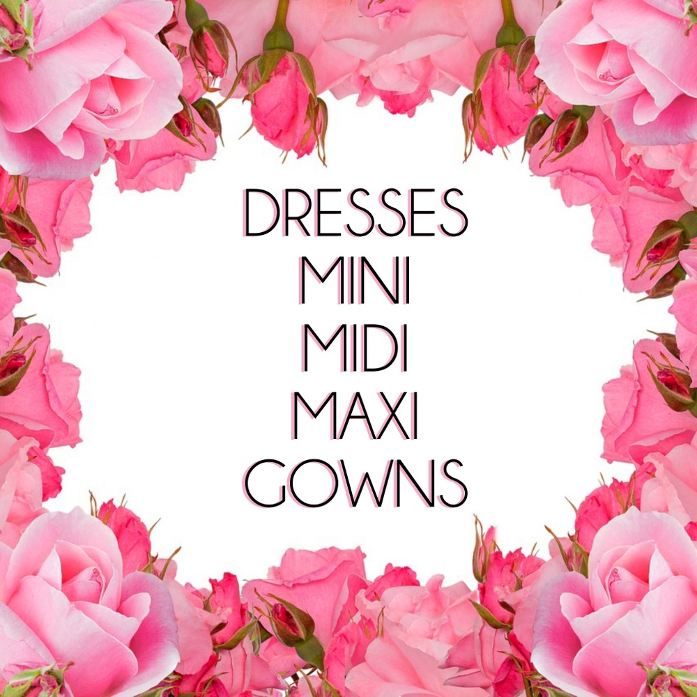 Dresses, summer dress, mini dress, midi dress